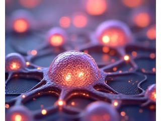 Illustration representing metabolic health with healthy cells